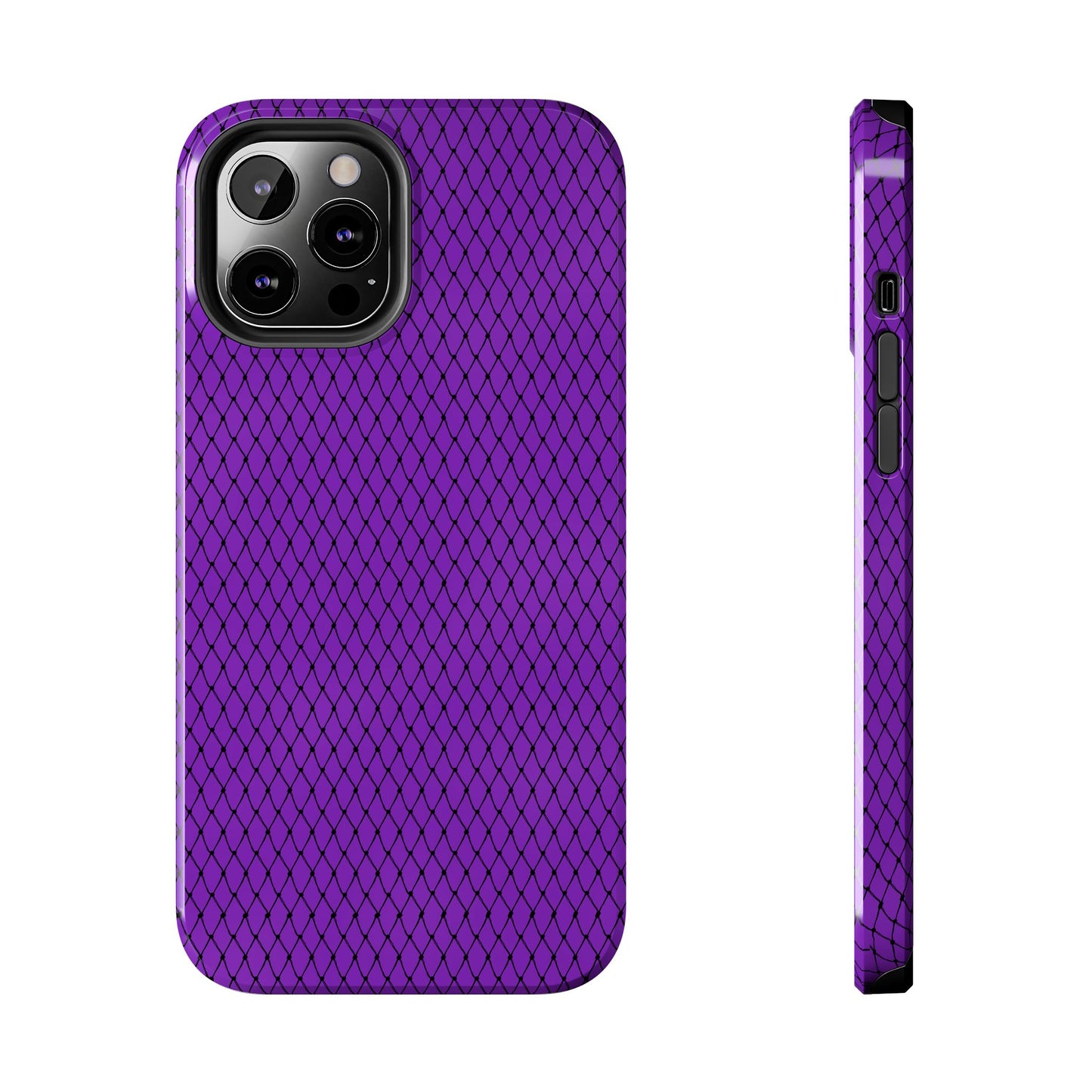 Fishnet Purple Phone Case