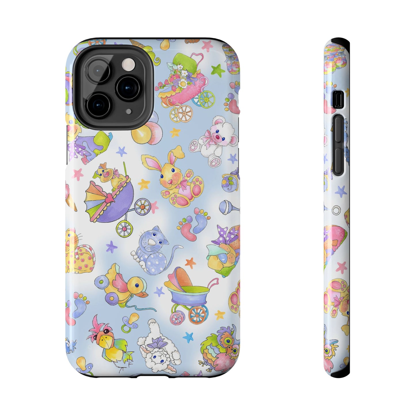 Busy Baby Blue Sky Phone Case