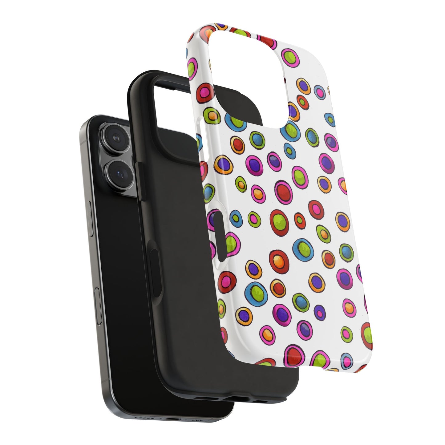 Dopey Dots White Phone Case
