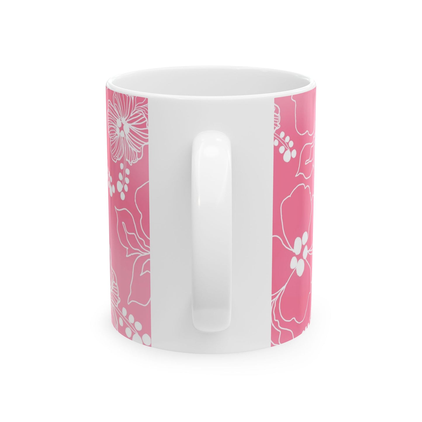 Lacey Hibiscus Pink Cup