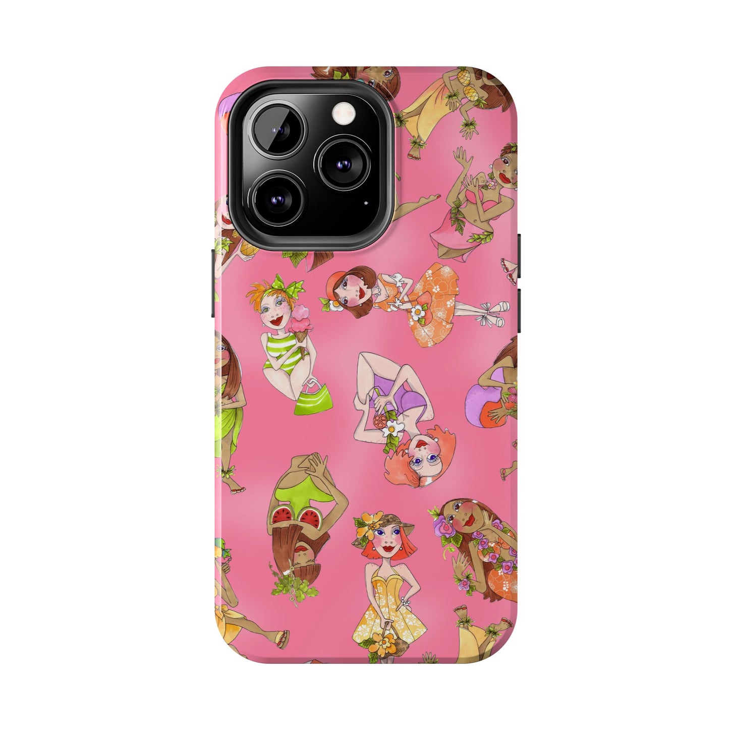 Island Toss Pink Phone Case