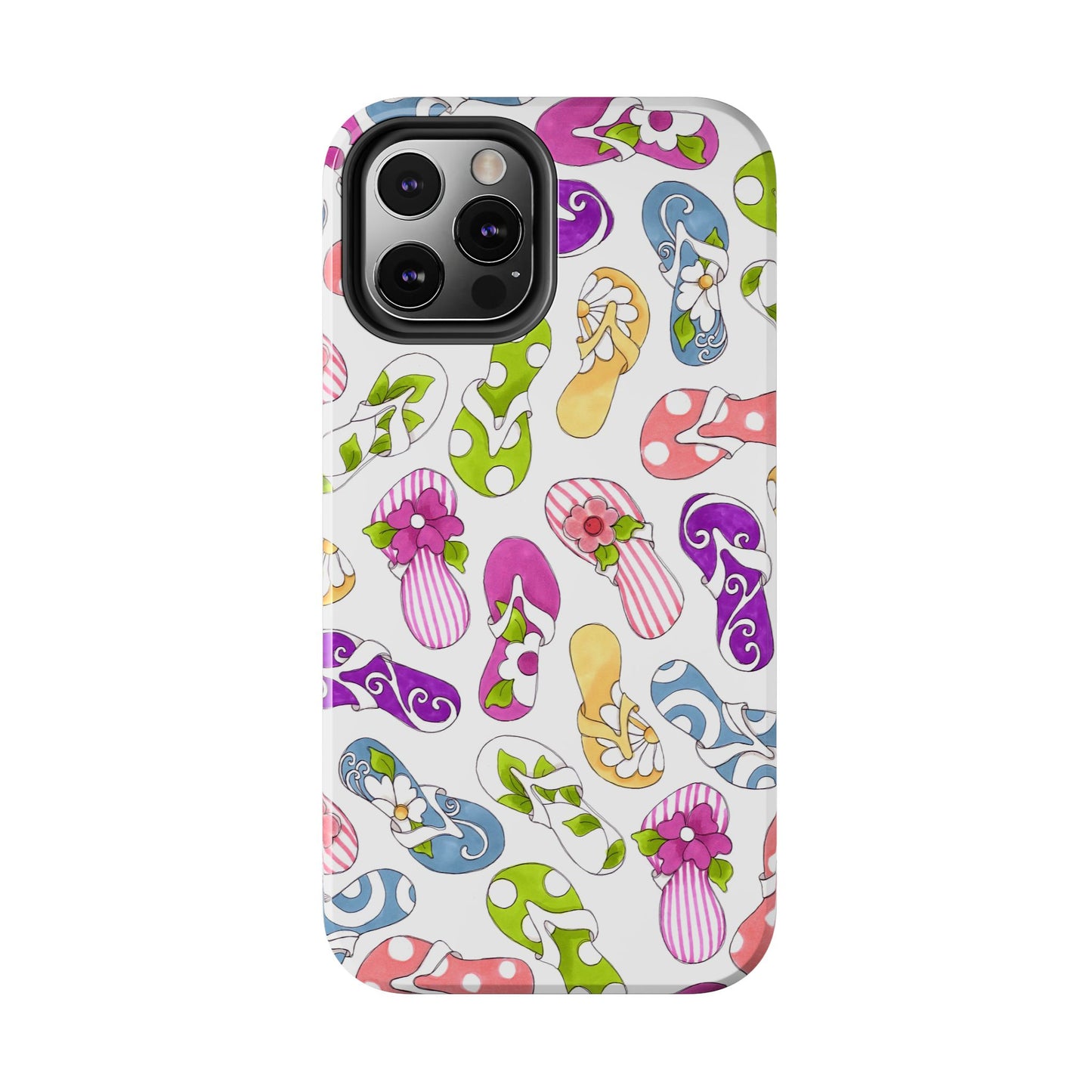 Flip Flops White Phone Case