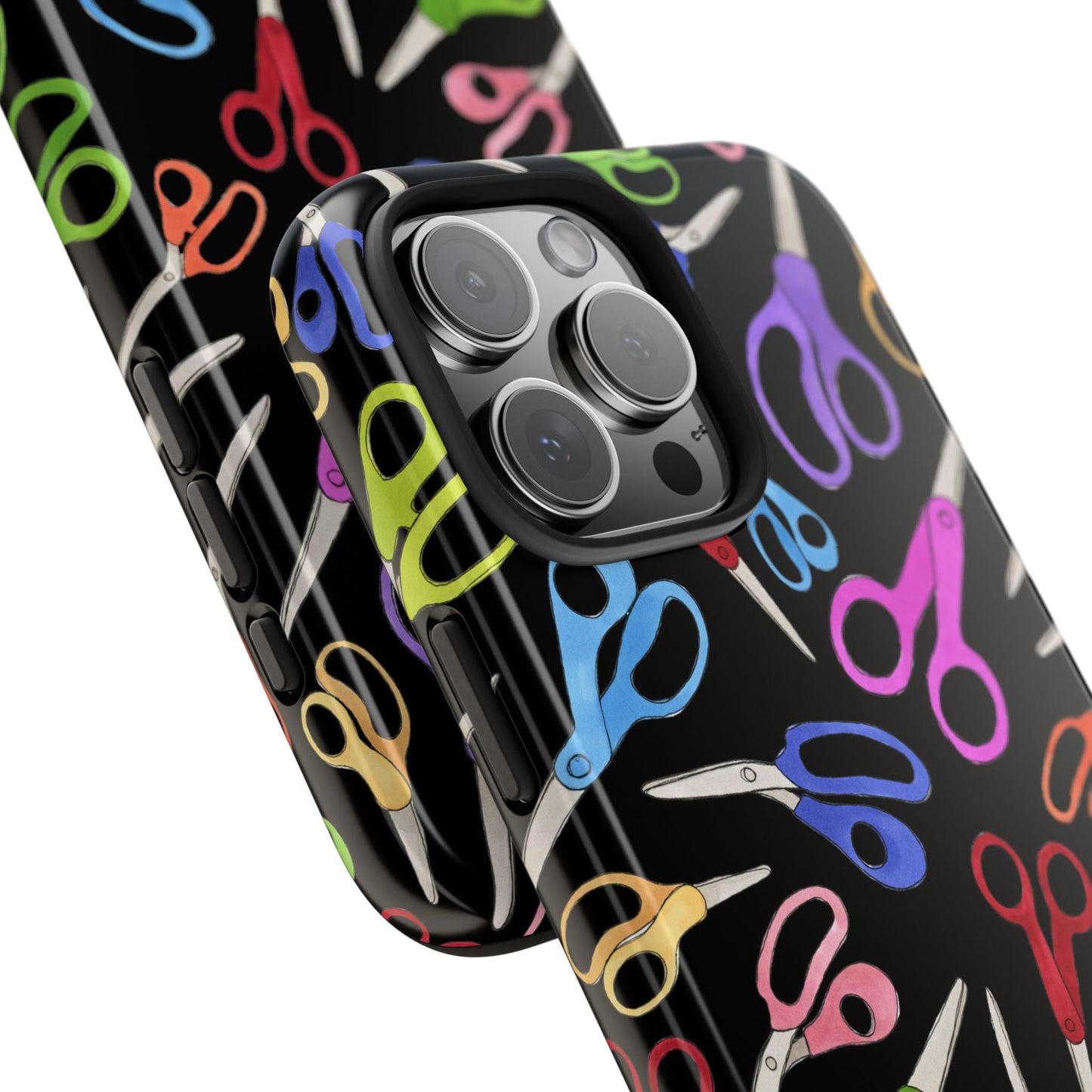 Shear Fun Black Phone Case