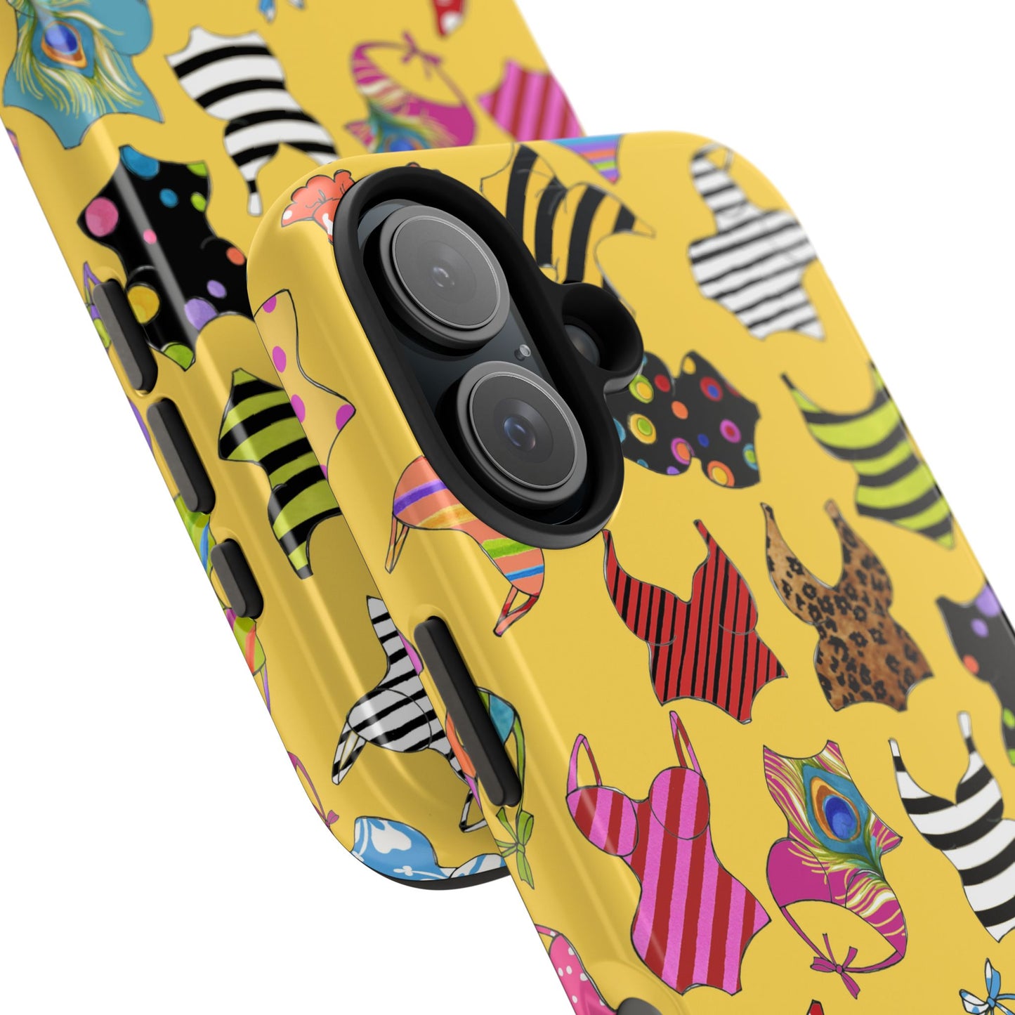 Assorted Suits Yellow Phone Case