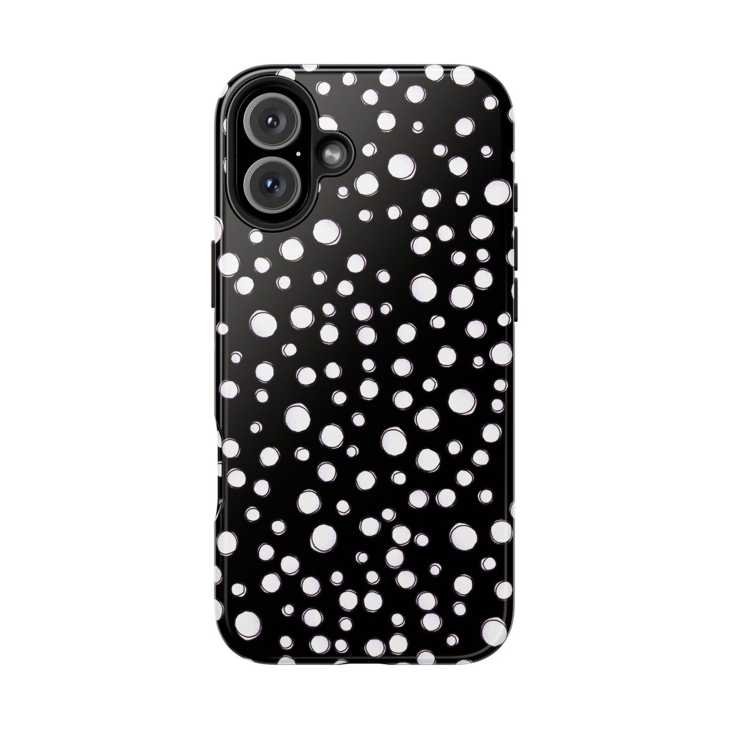 Pot Dots Black Phone Case