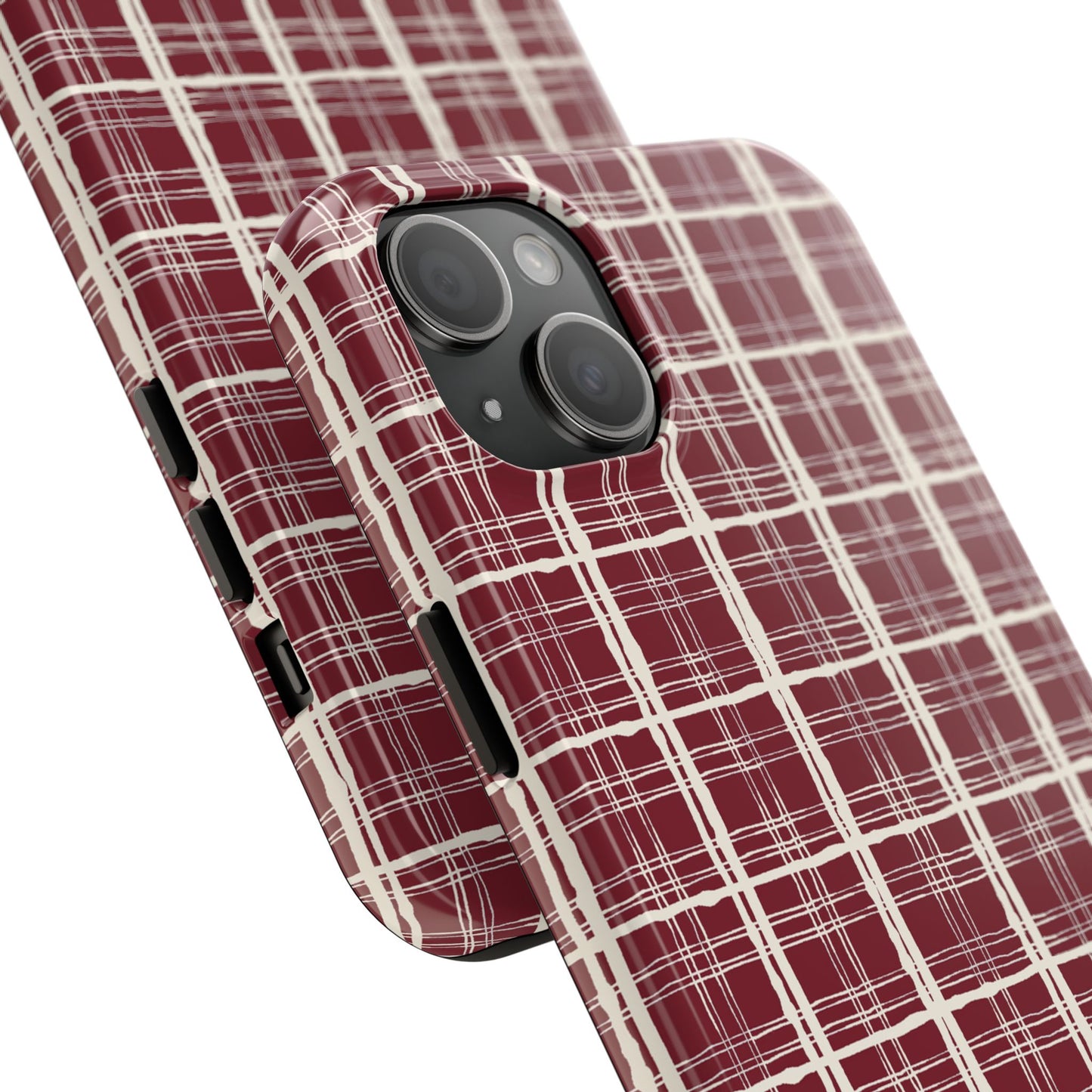 Red Plaid Phone Case