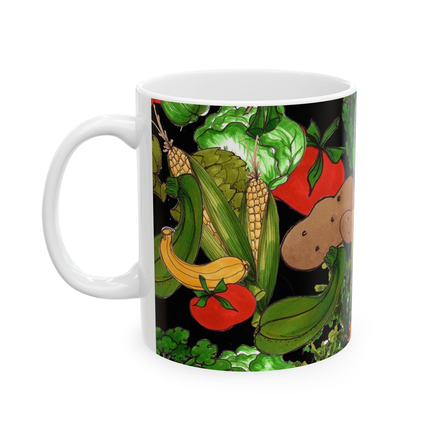 Veggie Jungle Black Cup