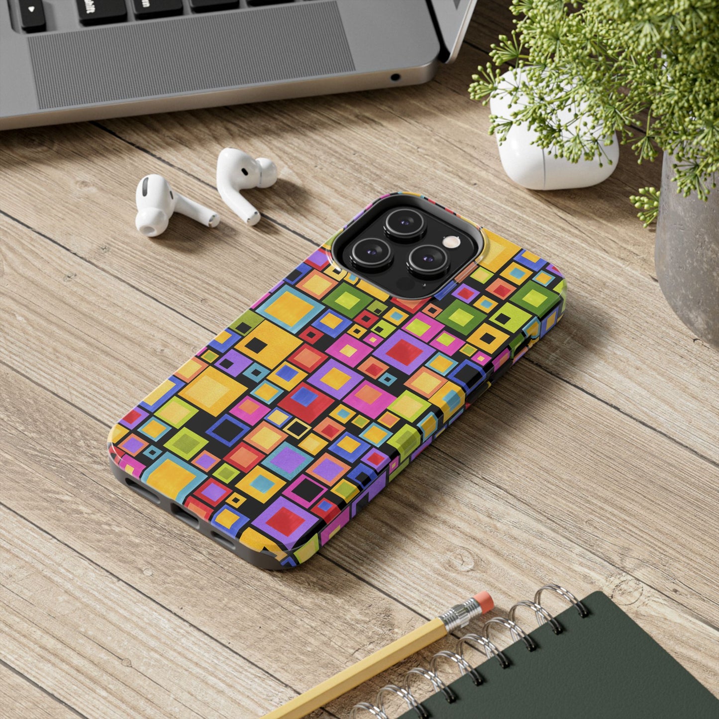 Blocksalot Black Phone Case