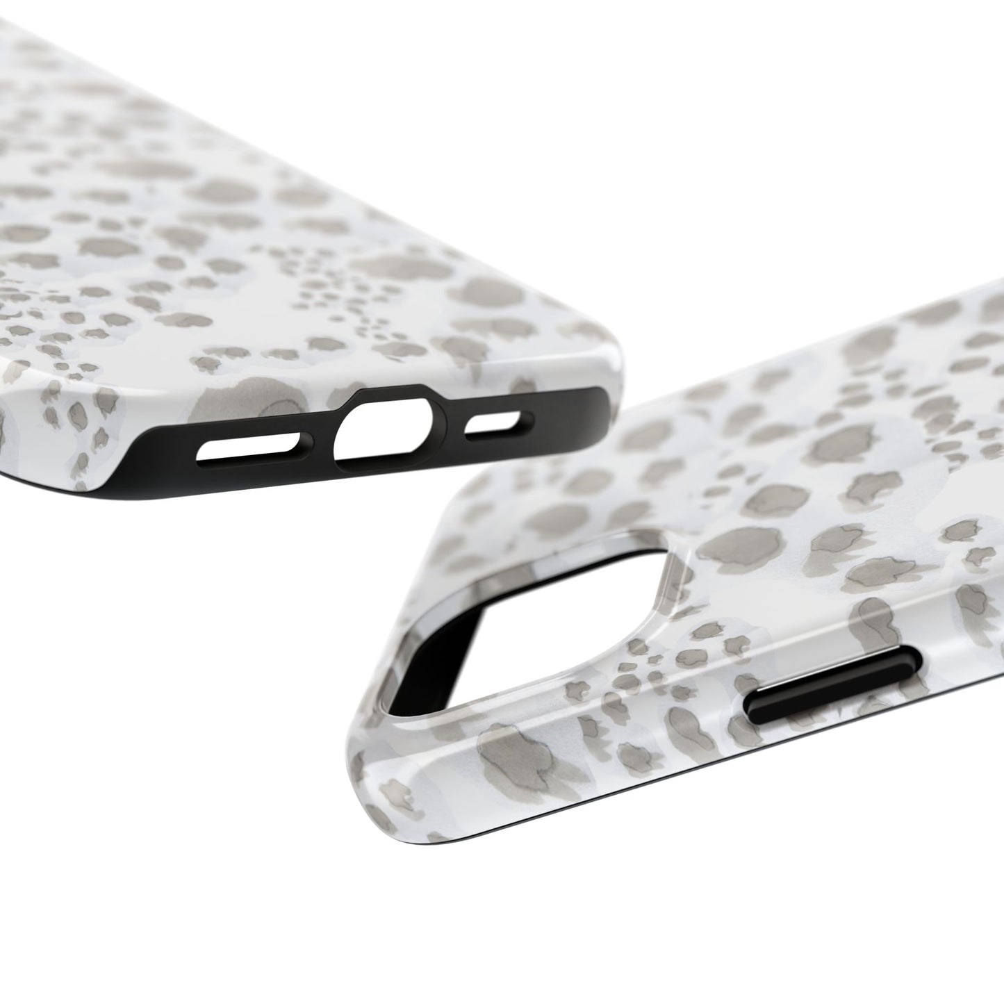 Kitty Dots White Phone Case