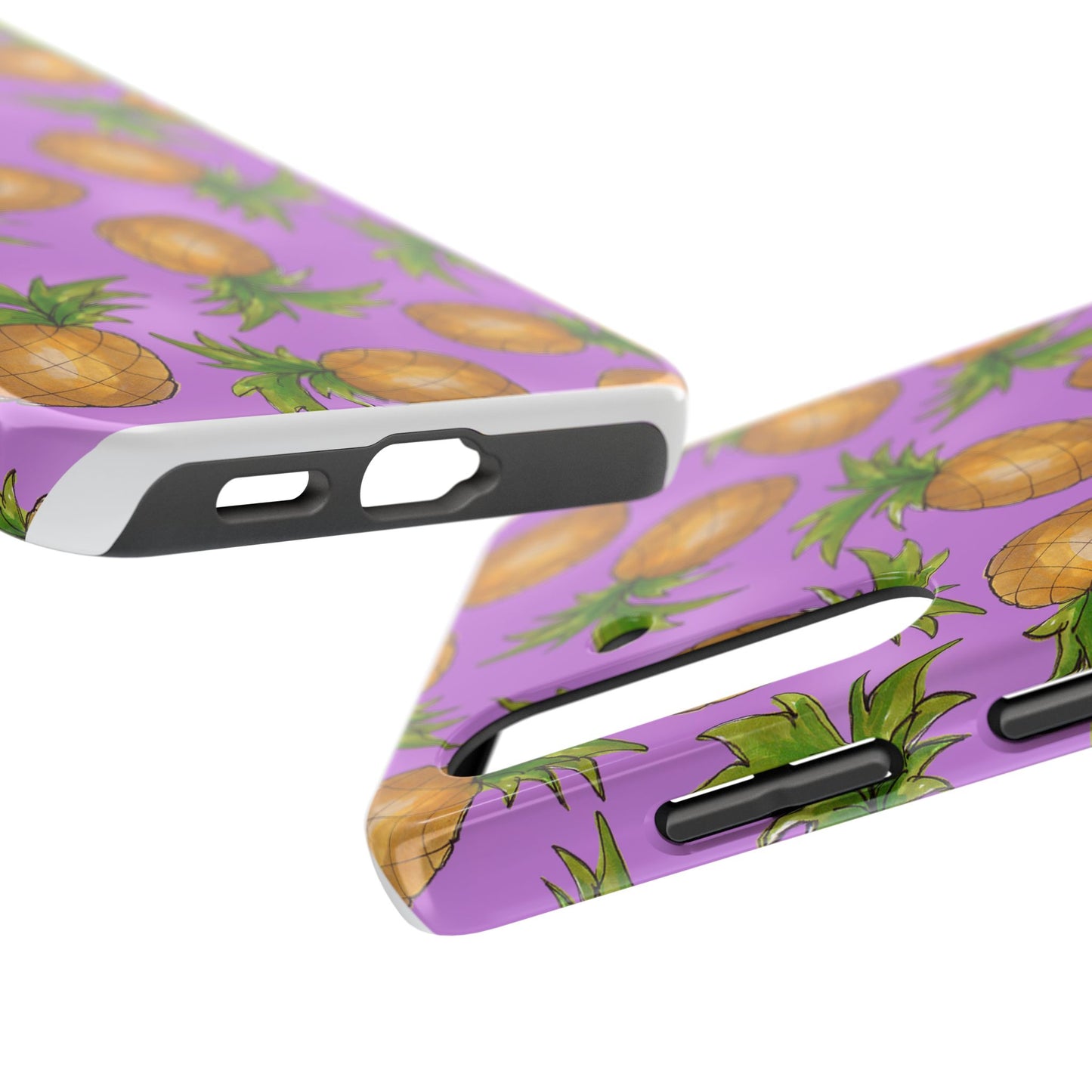 Pineapple Toss Lilac Phone Case