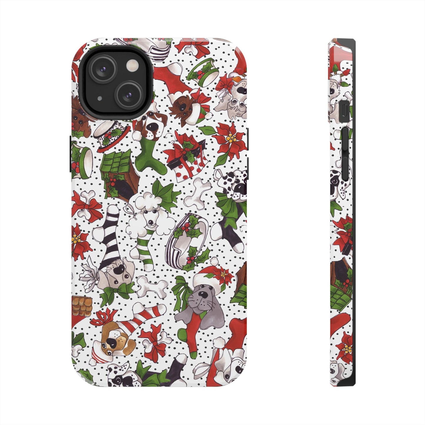Holiday Fun Toss White Phone Case