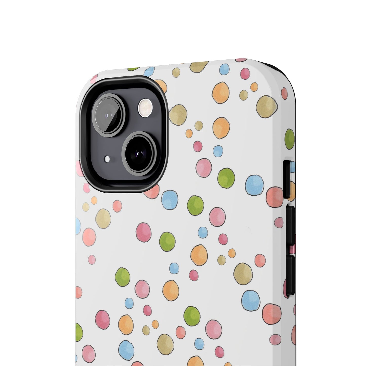 Clown Dots White Phone Case