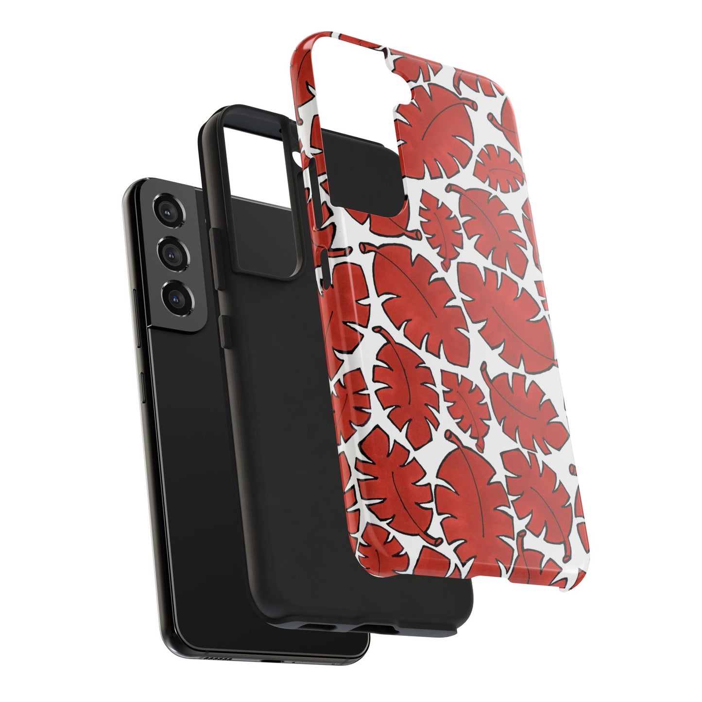 Red Bananas White Phone Case