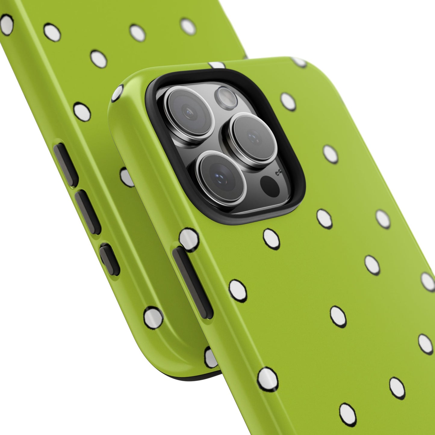 Lime Dots Phone Case