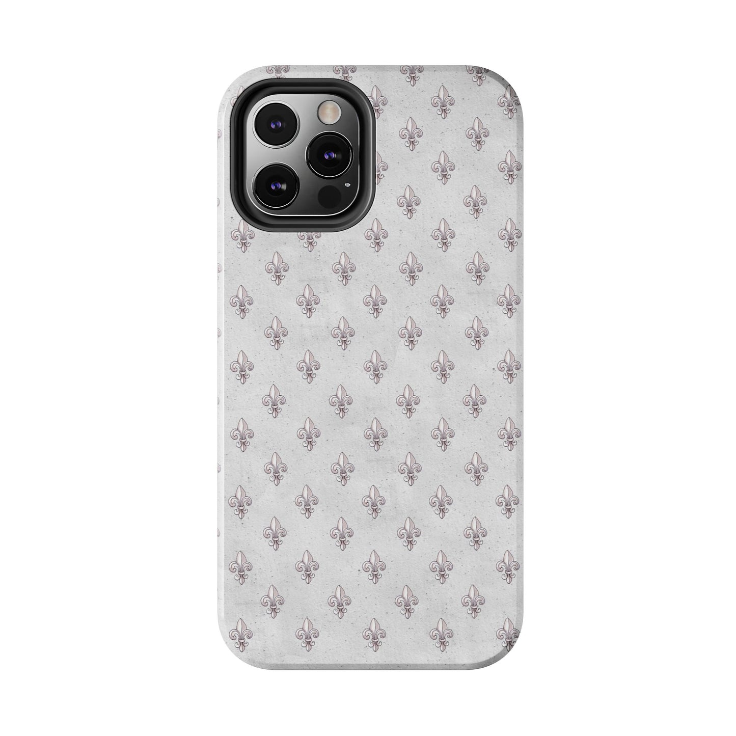 Fleurs Silver Phone Case