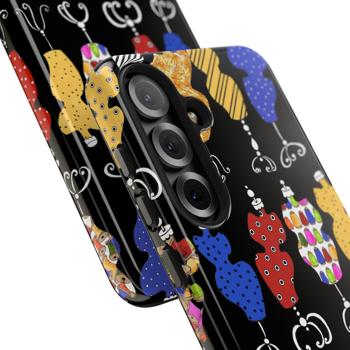 Go Figure Black / Multi Phone Case