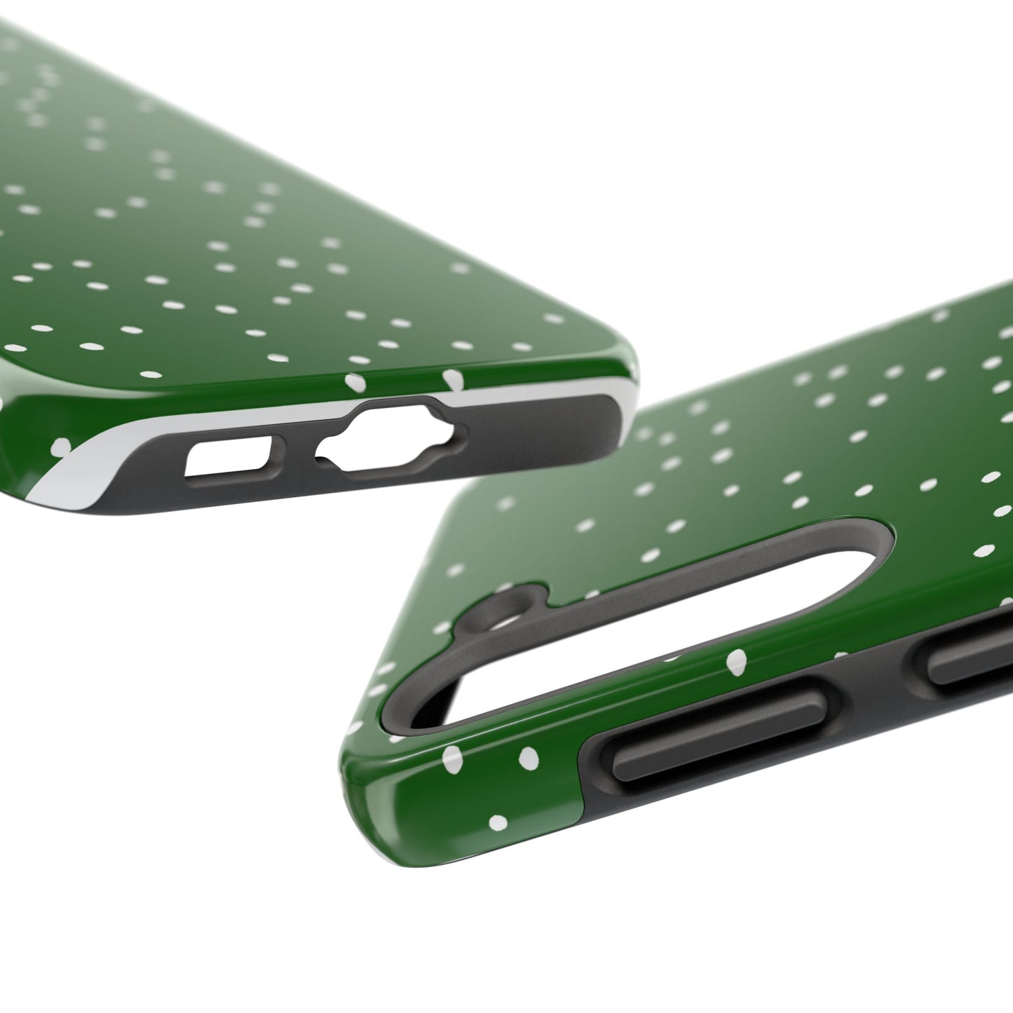 Star Dots Green Phone Case