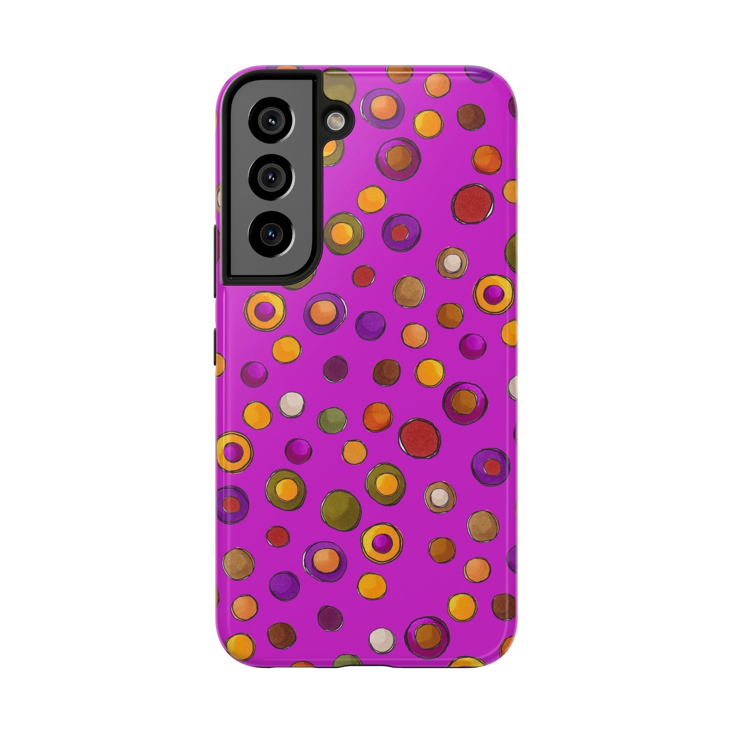 Double Dot Fuchsia Phone Case