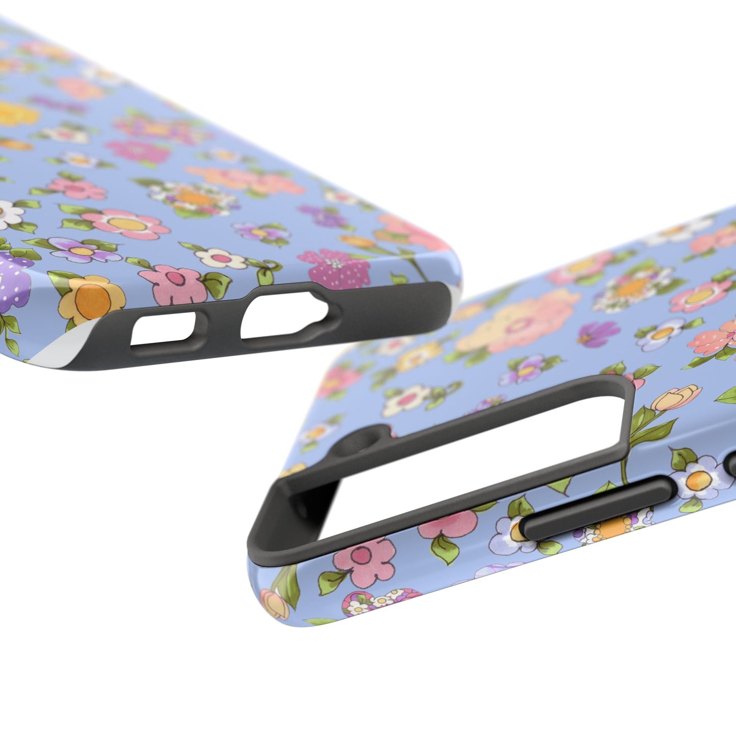 Flowery Blue Phone Case