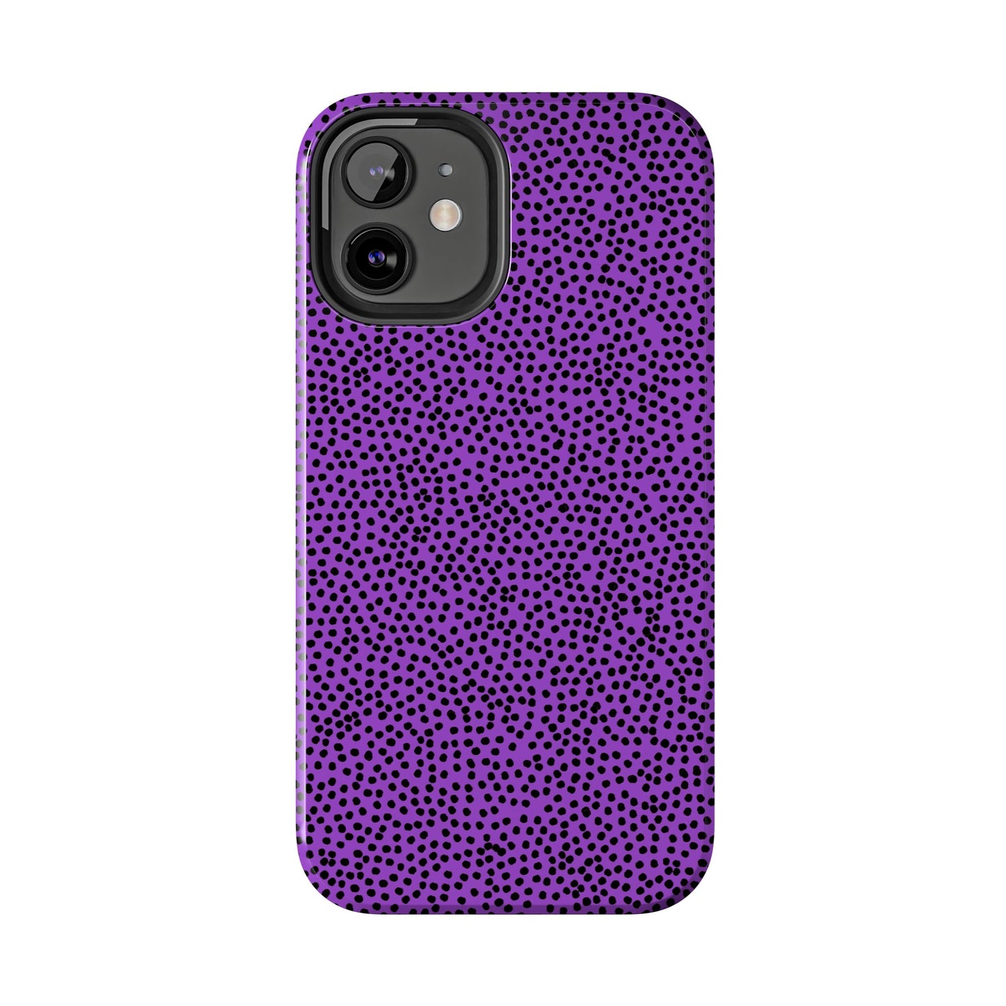 Gypsy Dots Purple / Black Phone Case
