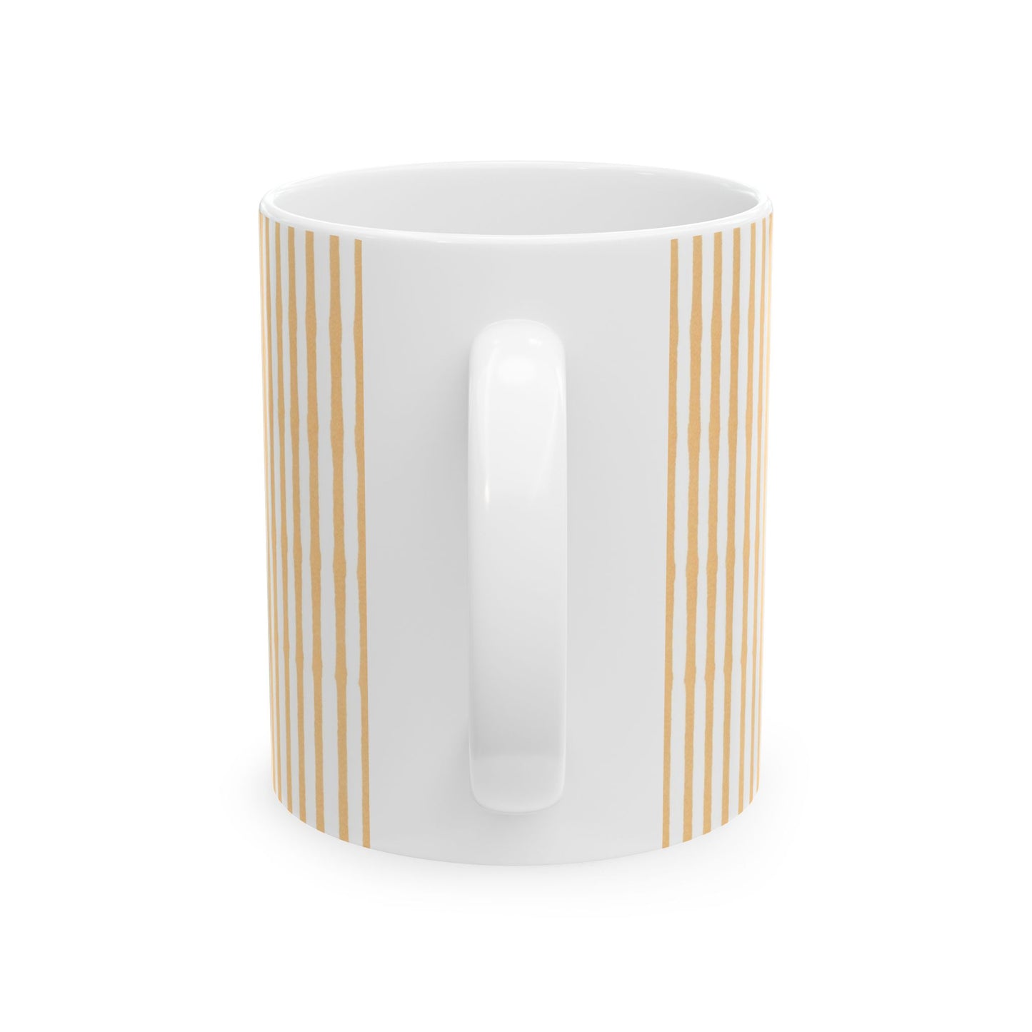 Lazy Stripe Yellow Cup