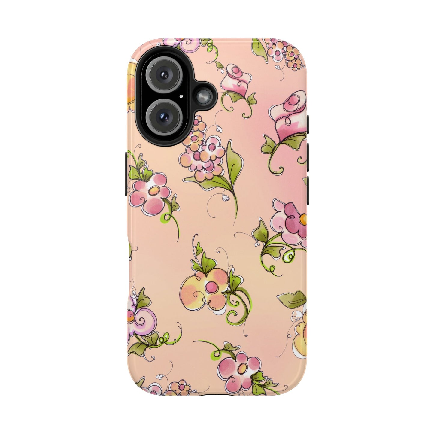 Flower Toss Sunrise Phone Case