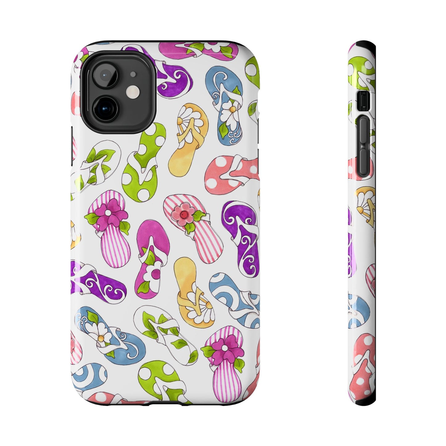 Flip Flops White Phone Case
