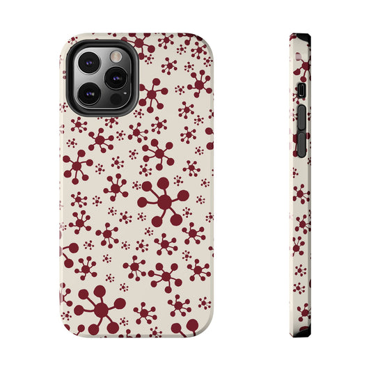 Jacks Ivory / Red Phone Case