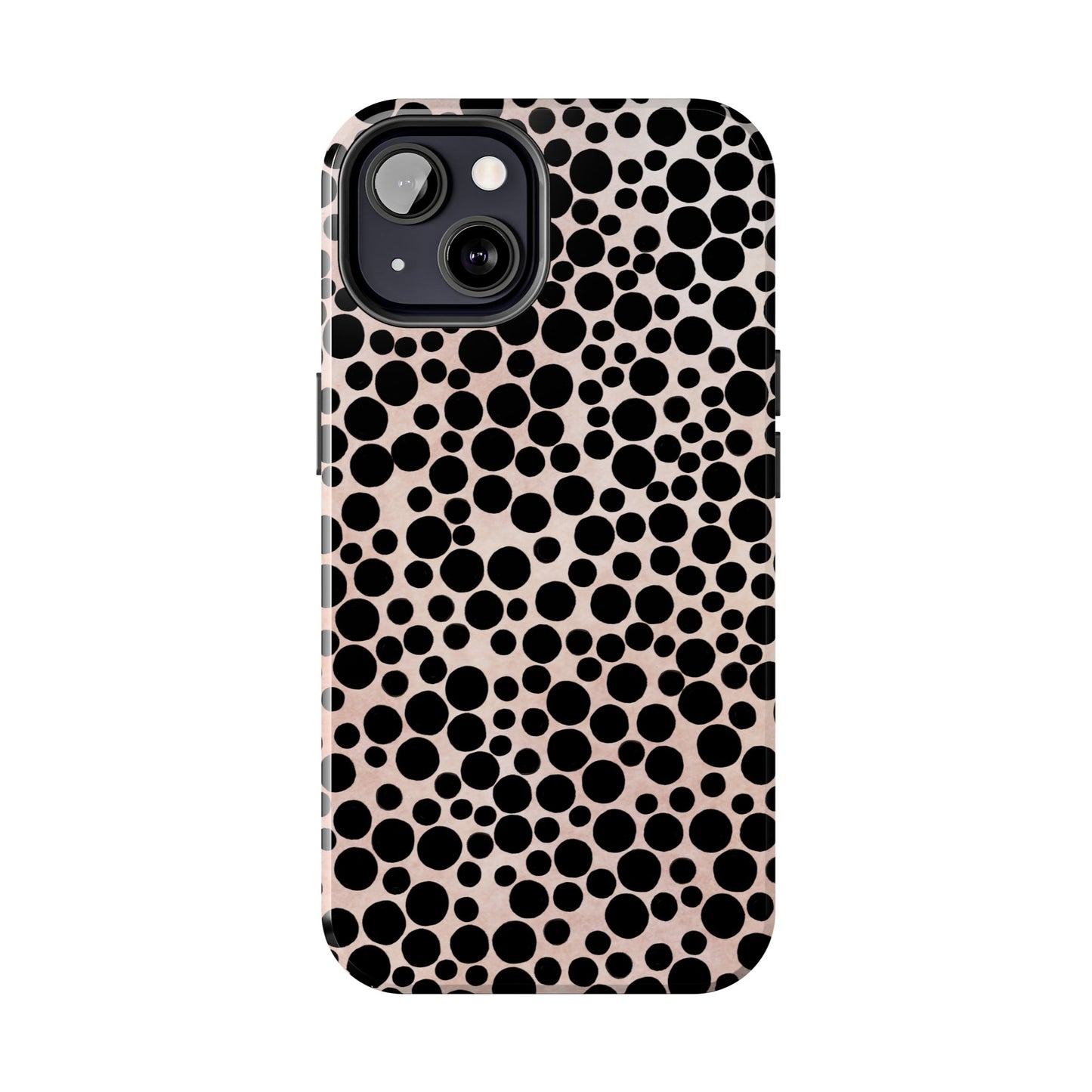 Felt Dots Pink Phone Case