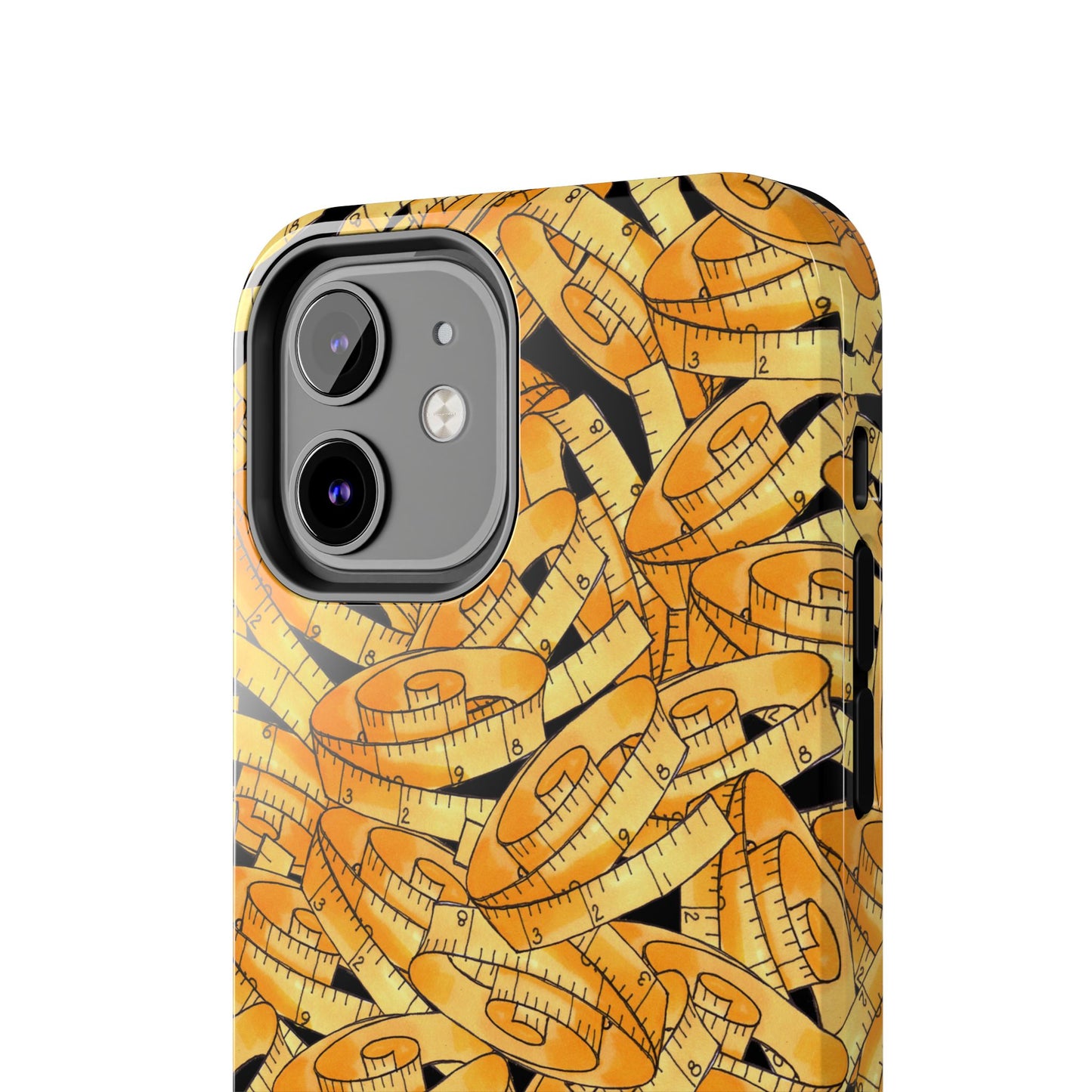Tape Storm Black / Yellow Phone Case