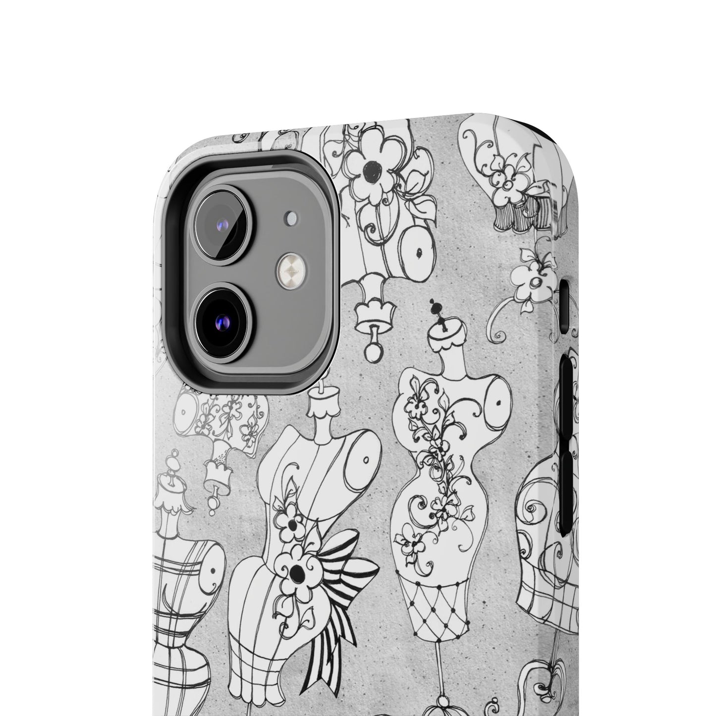 Mannequineque Silver Phone Case