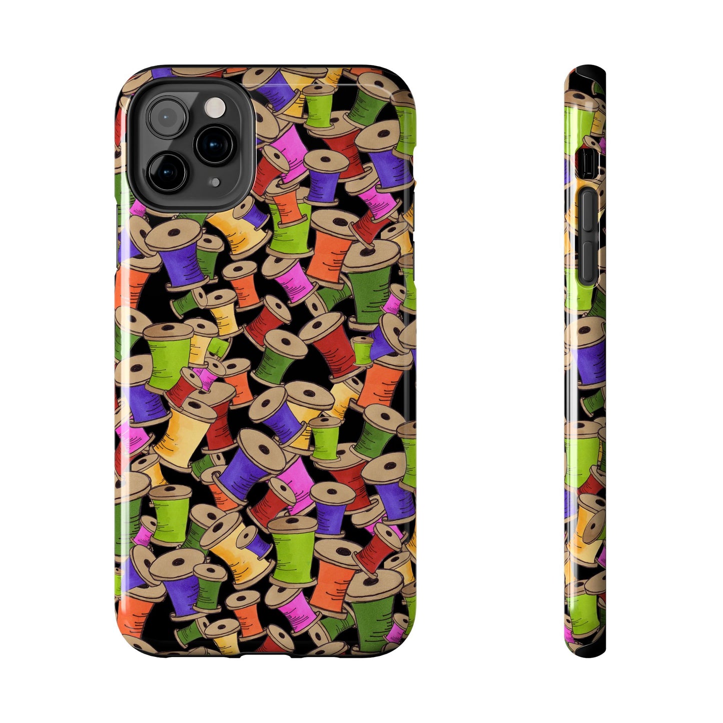 Spoolopoly Black Phone Case