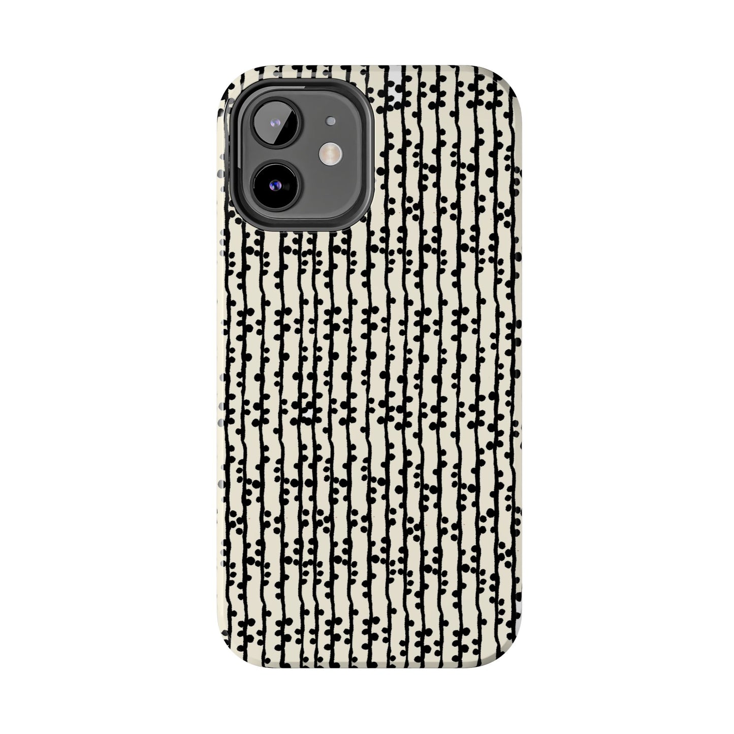 Loopy Stripe Bone Phone Case