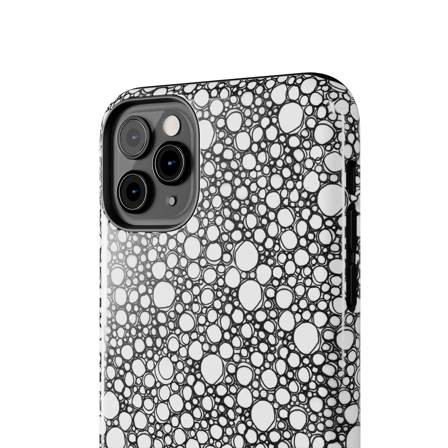 Air Bubbles Black Phone Case