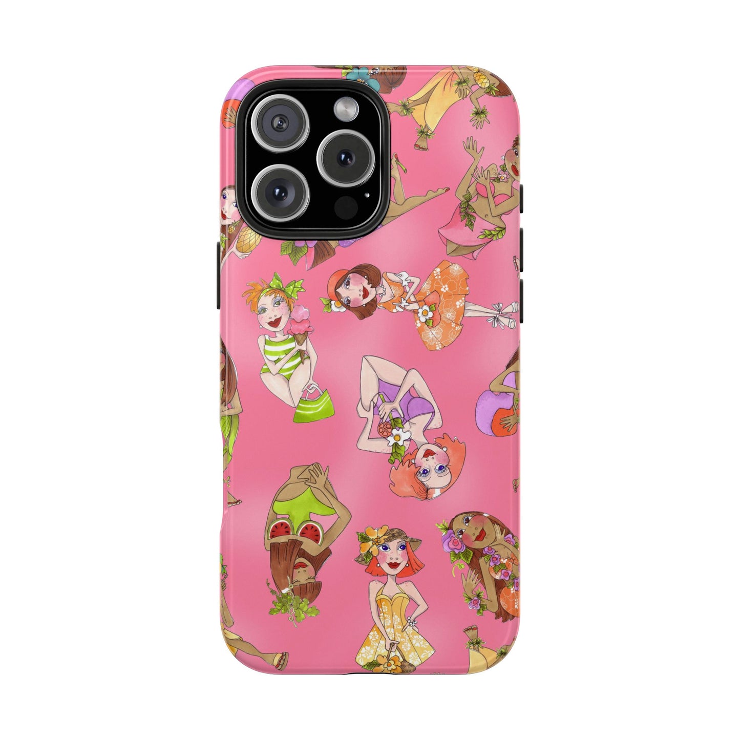 Island Toss Pink Phone Case