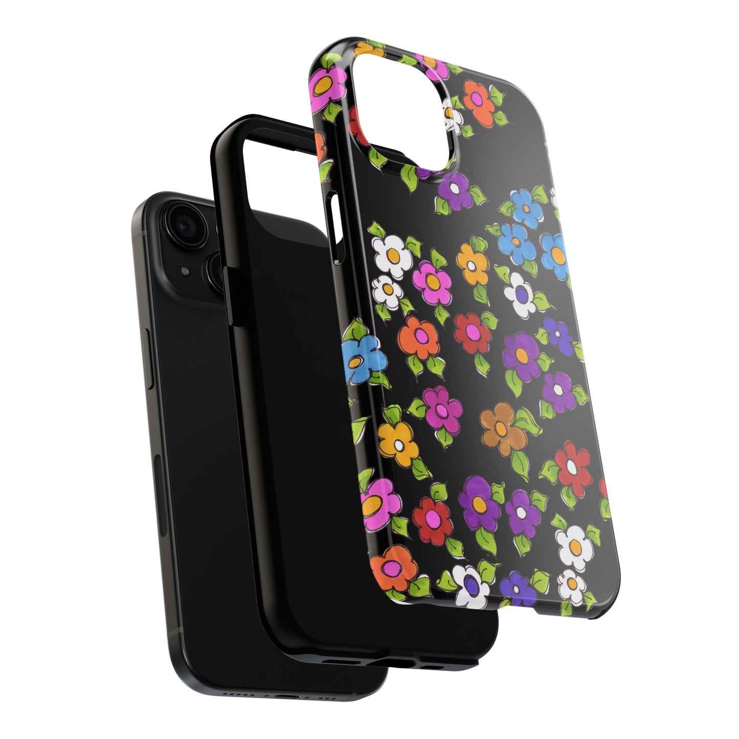 Fancy Dog Daisies Phone Case