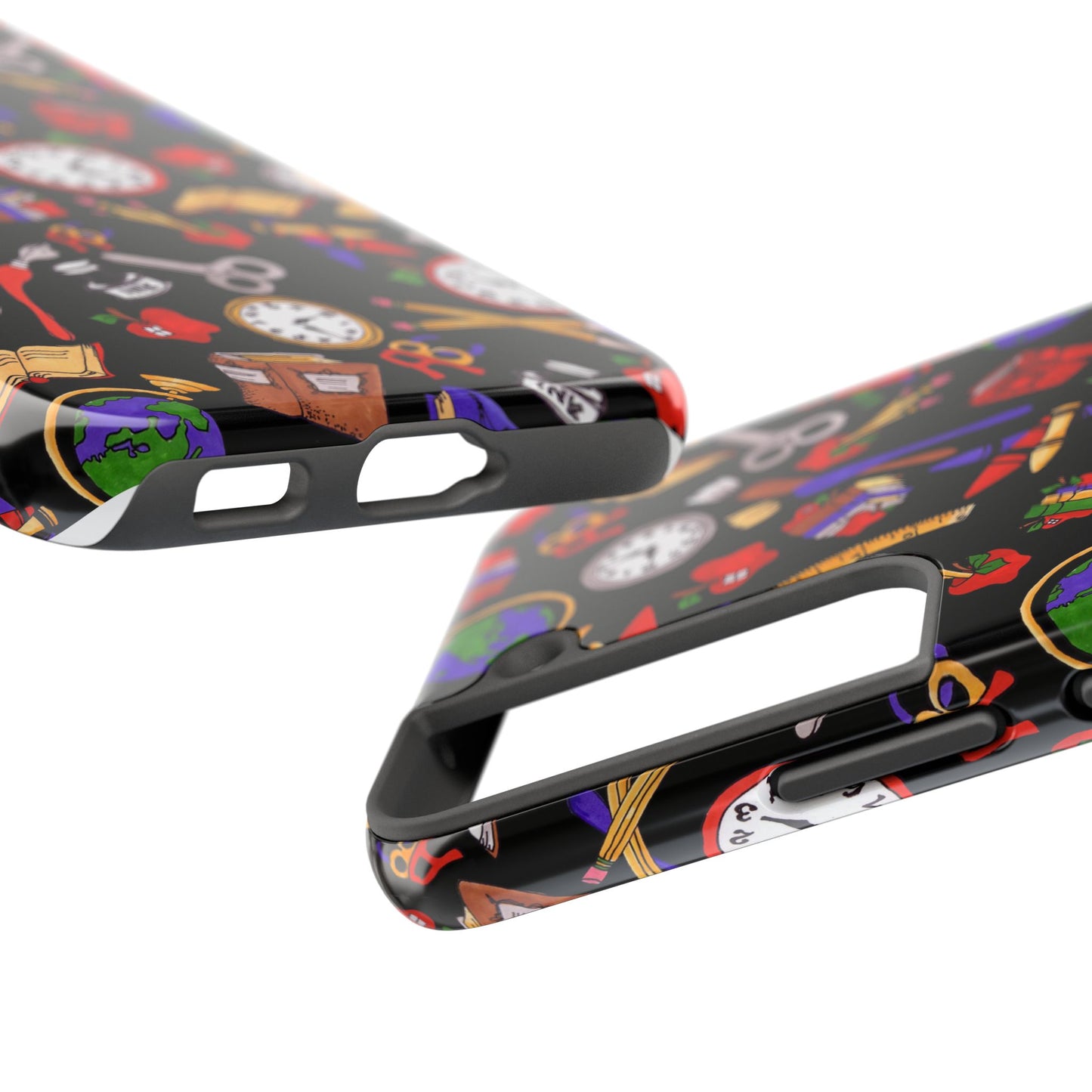 School Stuff Black Phone Case