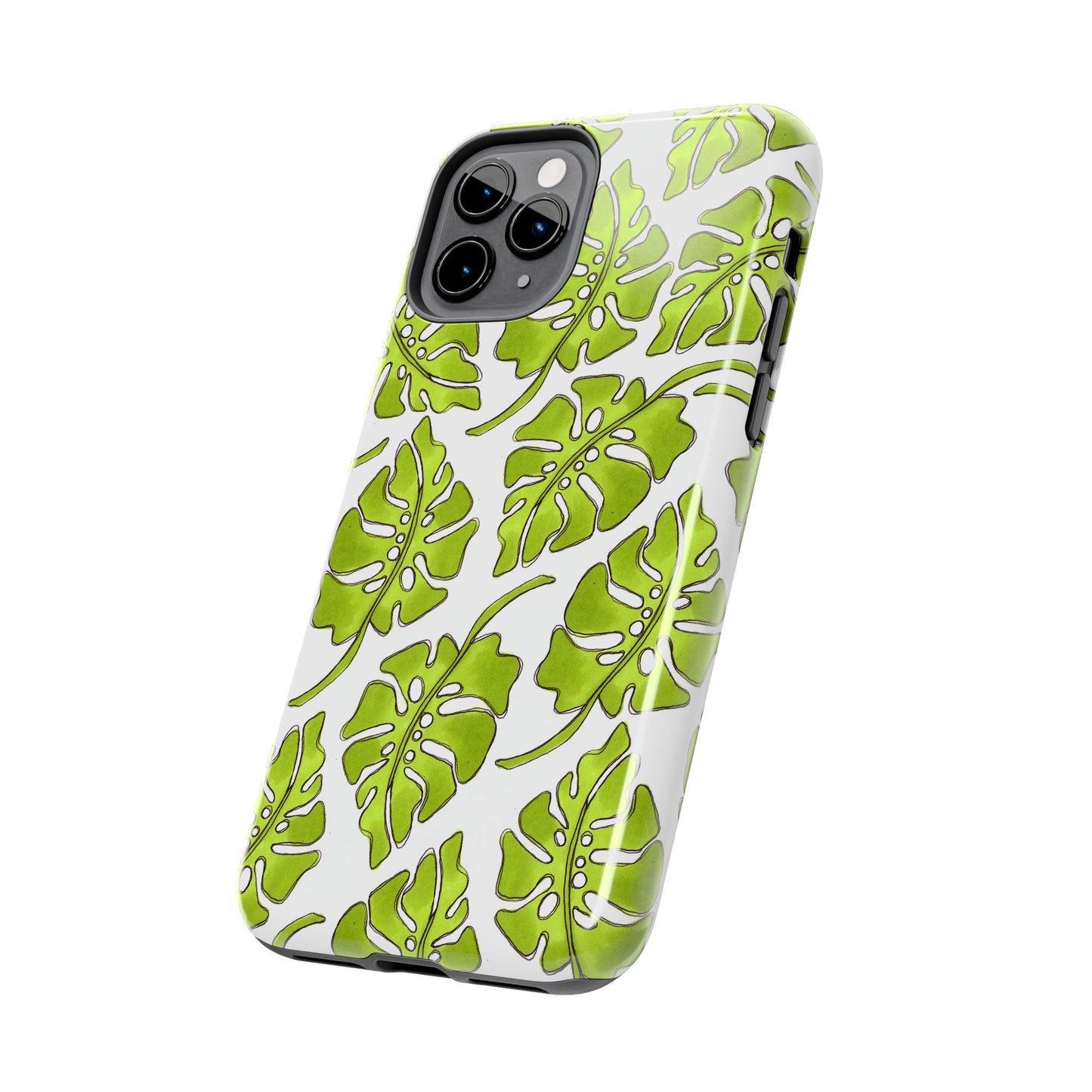 Big Leaf White Phone Case