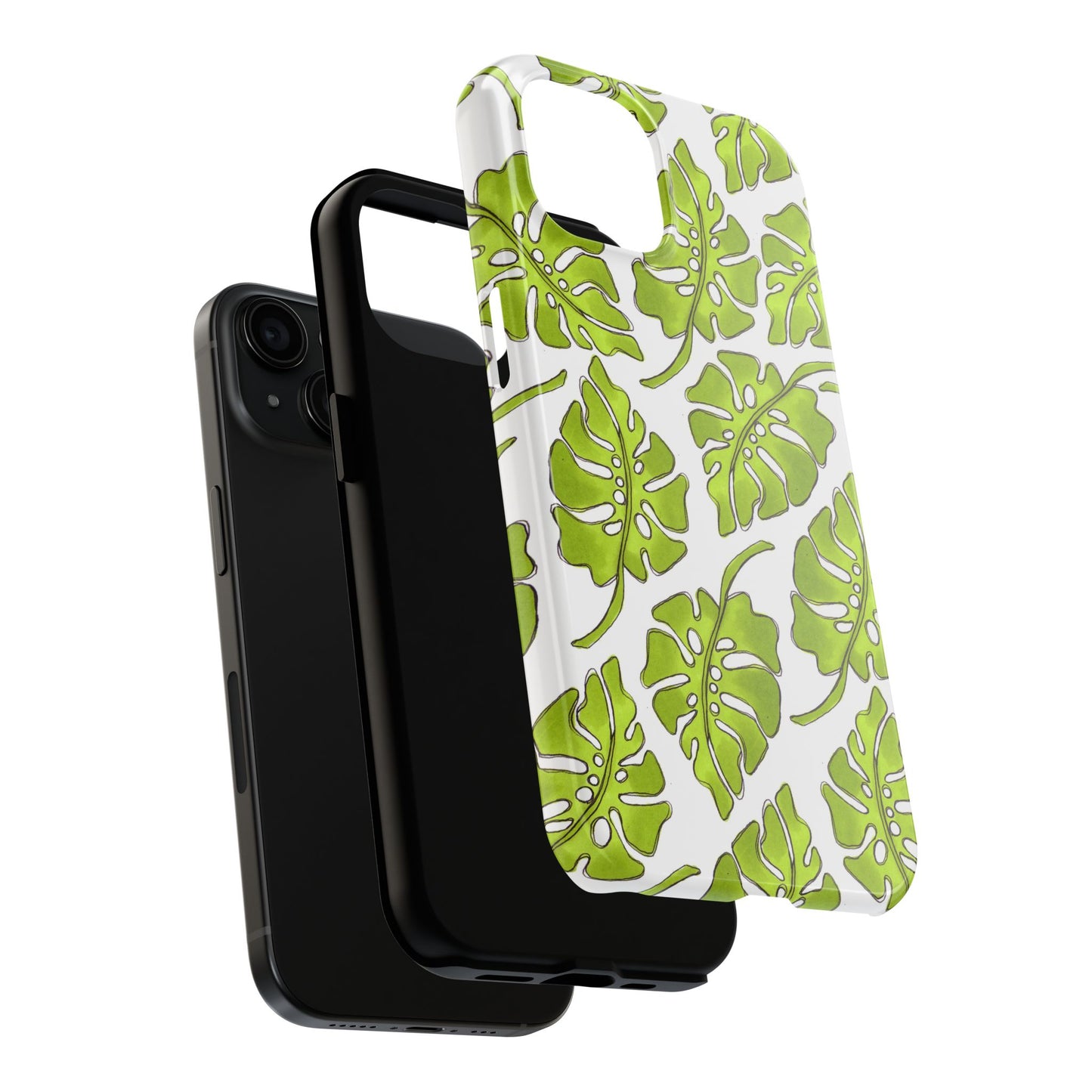 Big Leaf White Phone Case