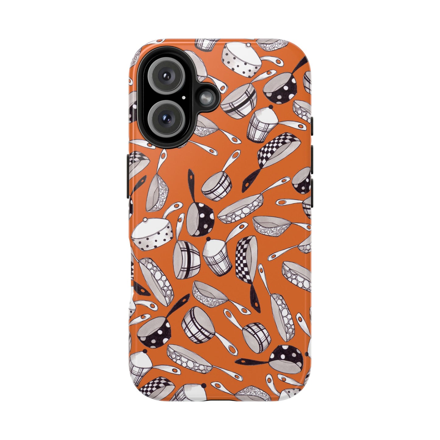 Pots & Pans Flyin' Orange Phone Case