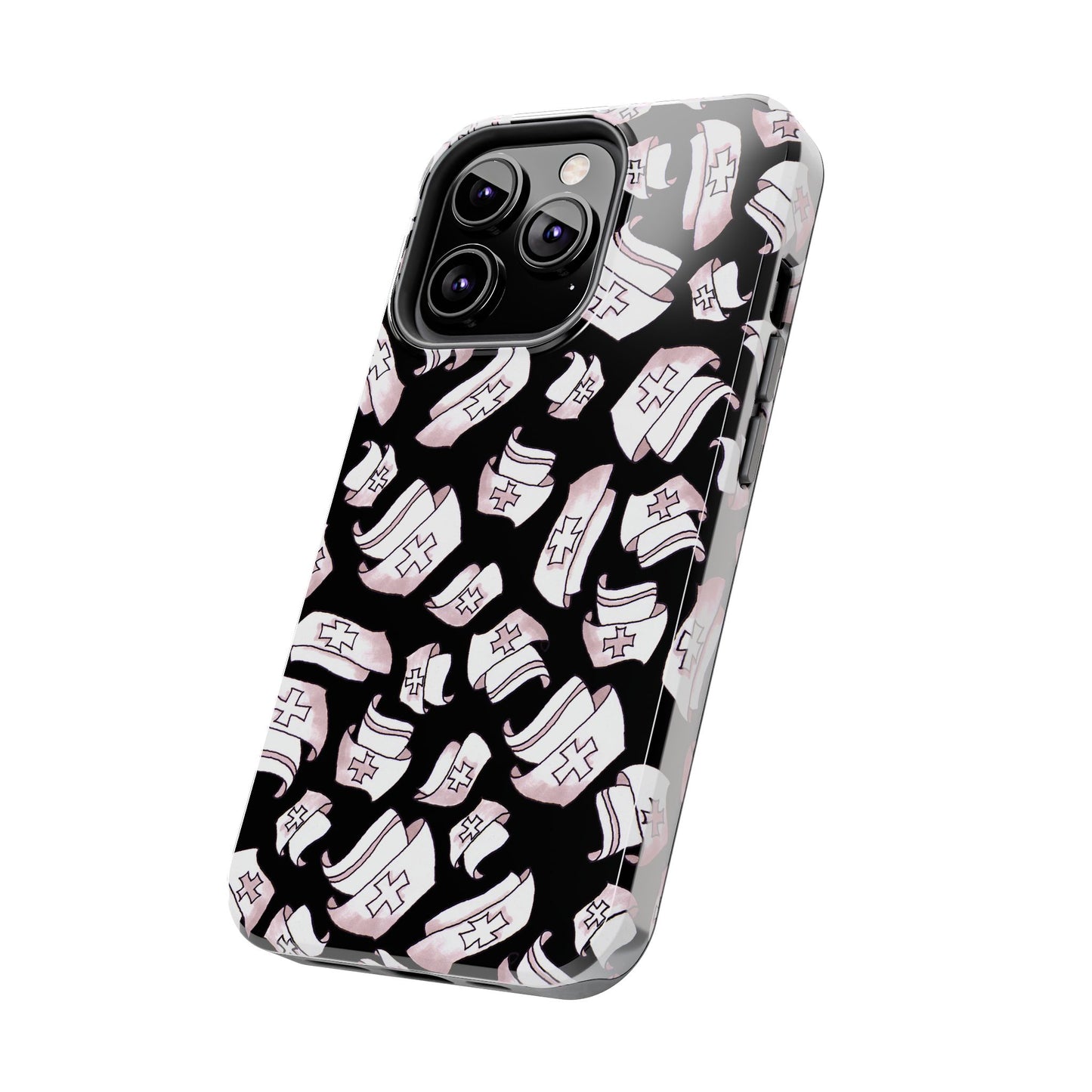 Happy Hats Black Phone Case