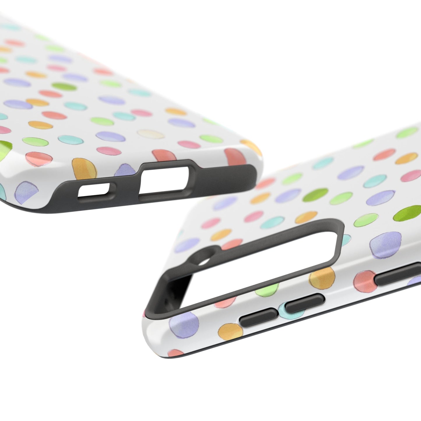 Happy Dots White Phone Case