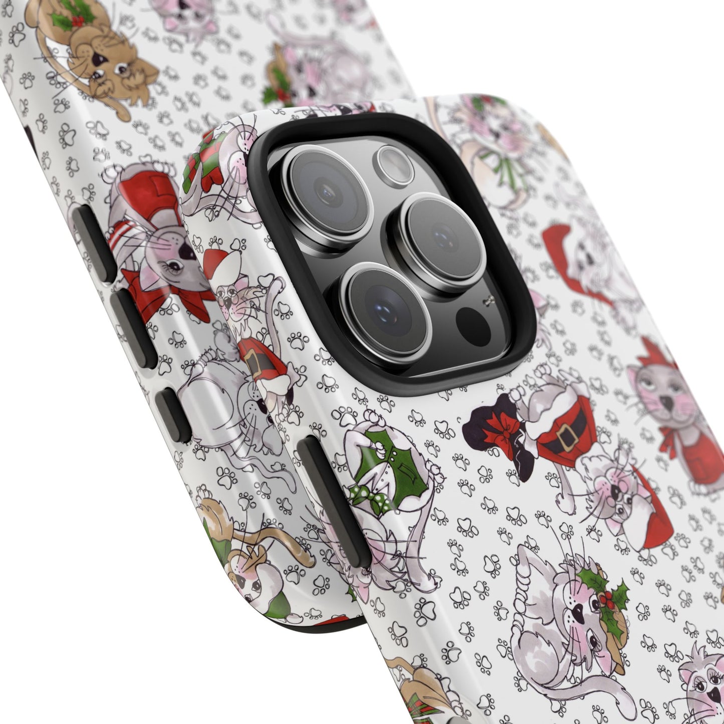 Kitty Blizzard White Phone Case