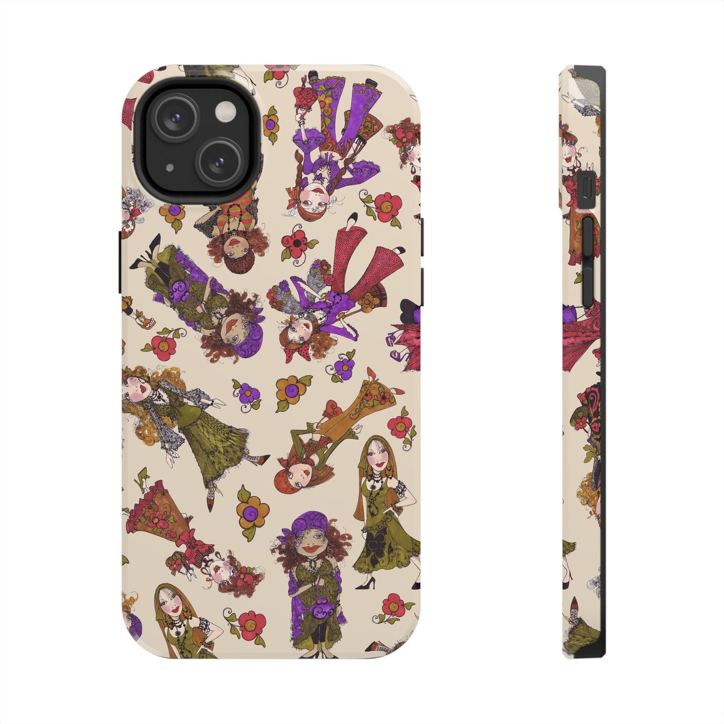 Tossed Gypsies Muslin Phone Case