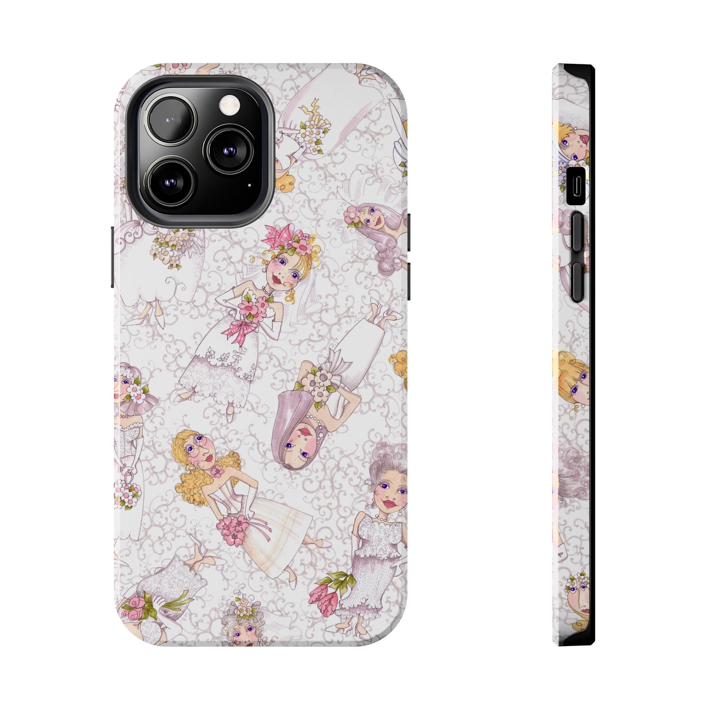 Bridal Scroll Phone Case