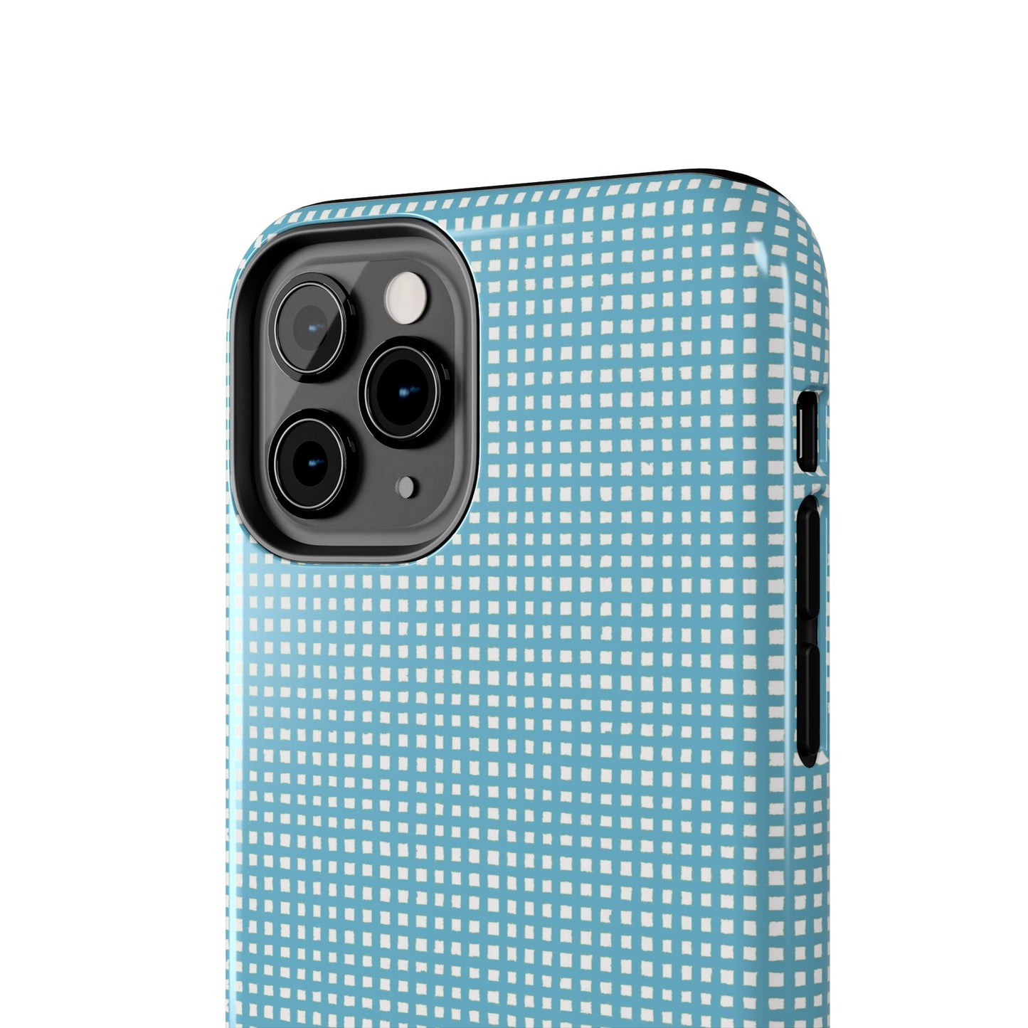 Chipper Check Turquoise Phone Case