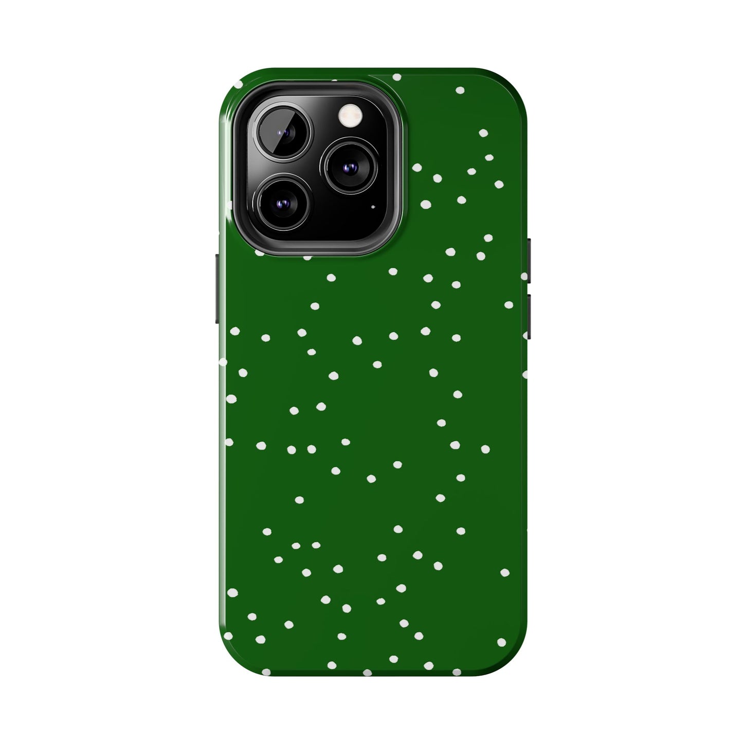 Dinky Dots Green / White Phone Case