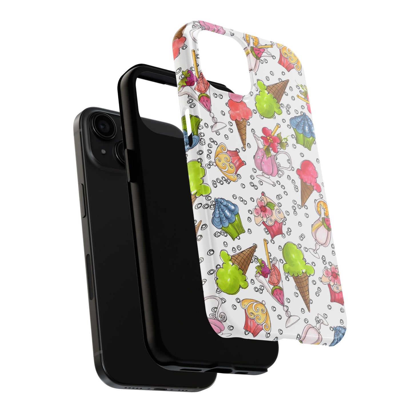 Resort Food White Phone Case