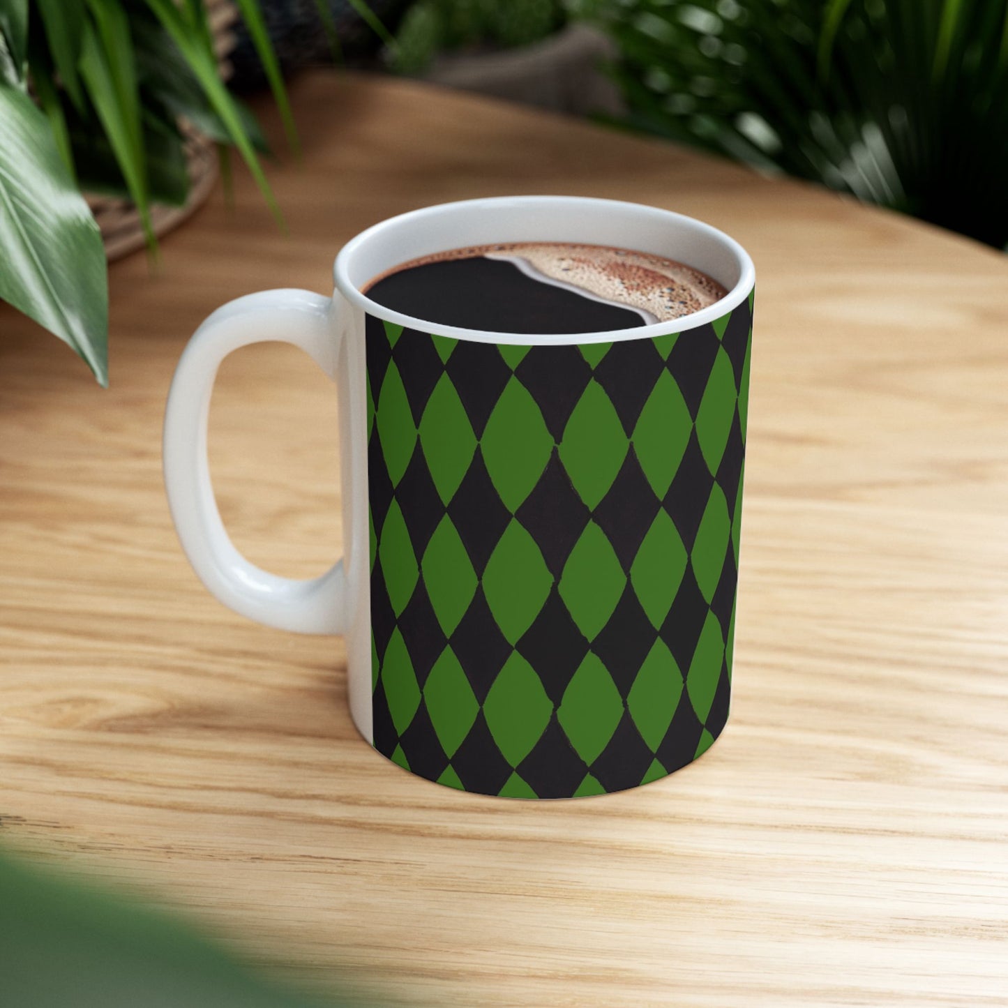 Diamond Green / Black Cup