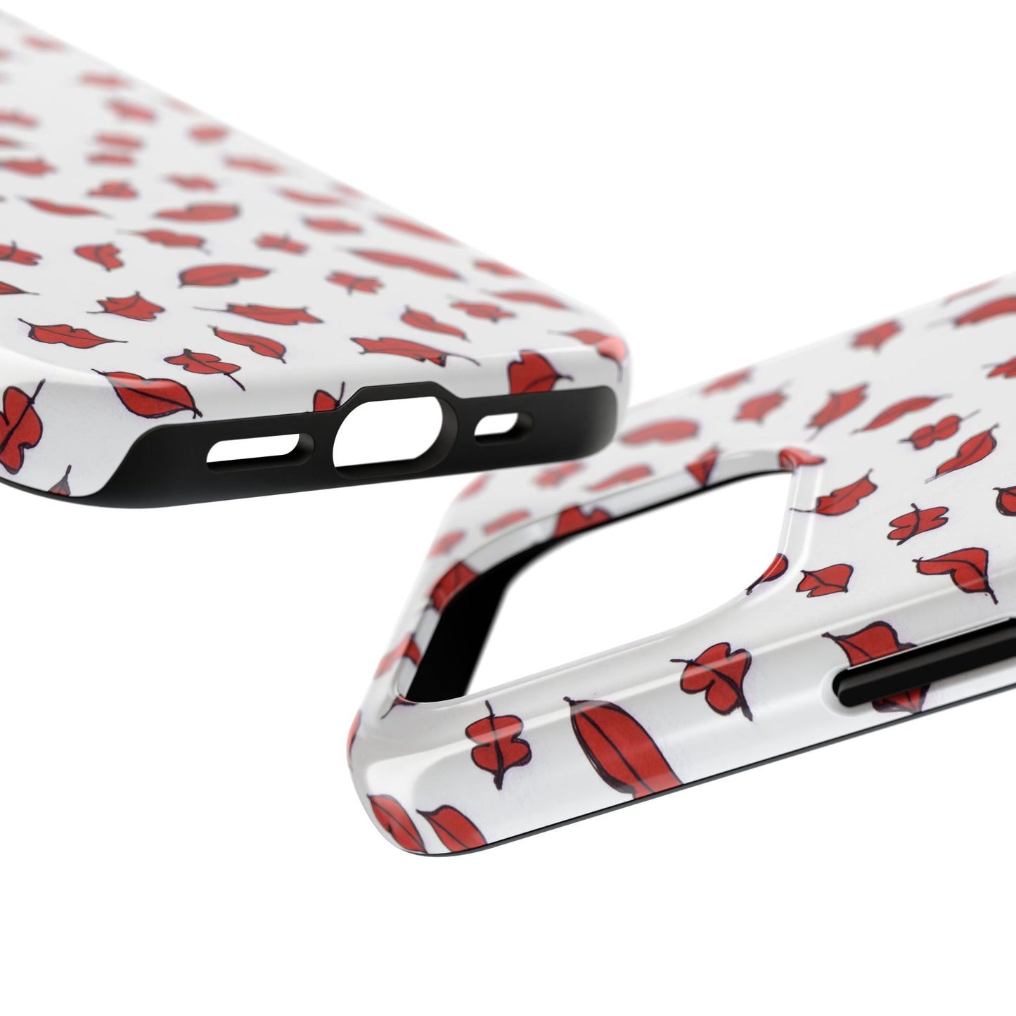 Autumn Lips White Phone Case